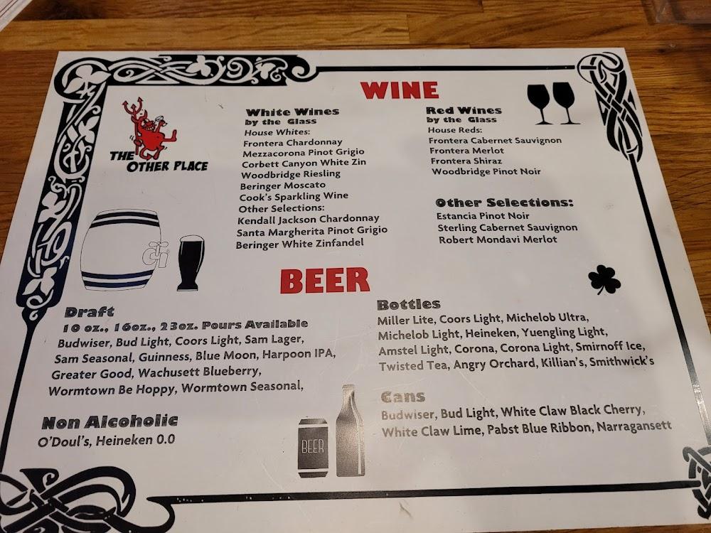 The Other Place Pub White